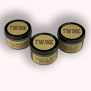 Twink™️ - Neapolitan Flavors - Scented Soy Candles