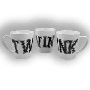 Twink™️ - 12 Ounce Cafe Latte Mugs